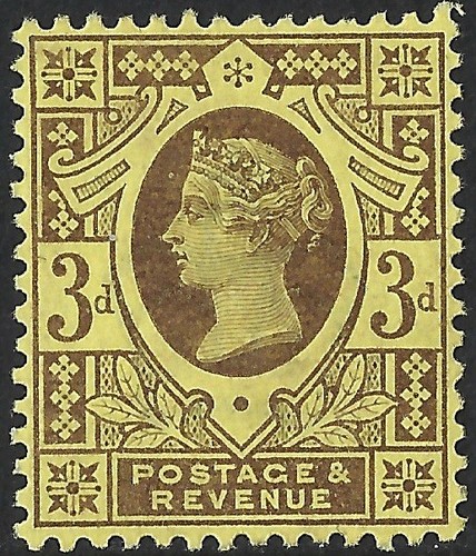 Great britain 1887 3d - 1887-92,