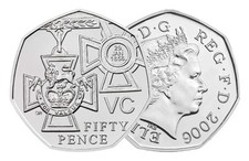 2006 UK victoria cross 50p