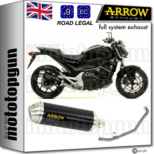 Full system exhaust open black - full,