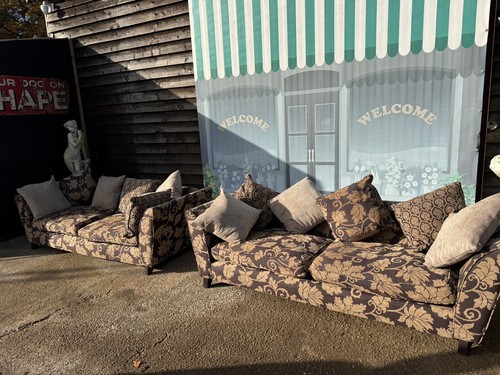 Two large sofas - two, colour