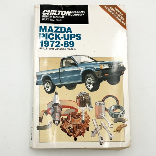 Chilton mazda pick ups - pick-ups, 1972-89