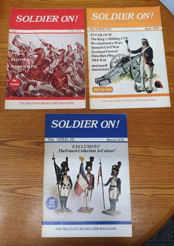 Vintage soldier magazines - vintage,