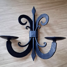Vintage Heavy Black  Wrought