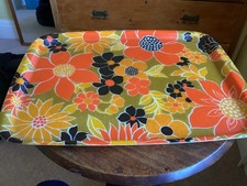 Vintage Serving Tray 70s