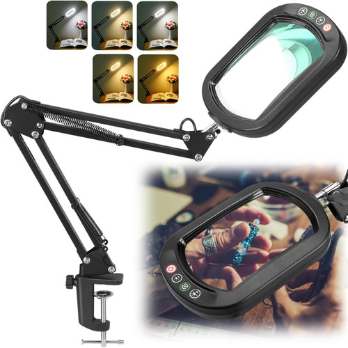 12x magnifying glass with - magnifying,