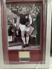 Hand Signed Bobby Moore Print