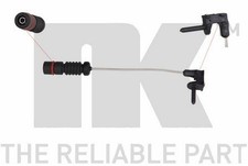Front brake pad warning - pad,