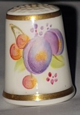 Vintage Hand Painted Royal