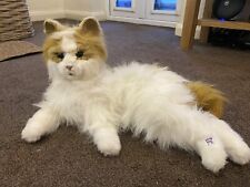 FurReal Friends Large Lulu Ginger White Cat Interactive Toy Hasbro rare
