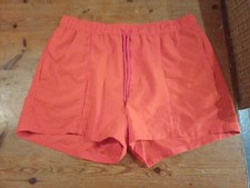 Men's ASOS Classic Red Swimshorts Shorts Swimwear Size L