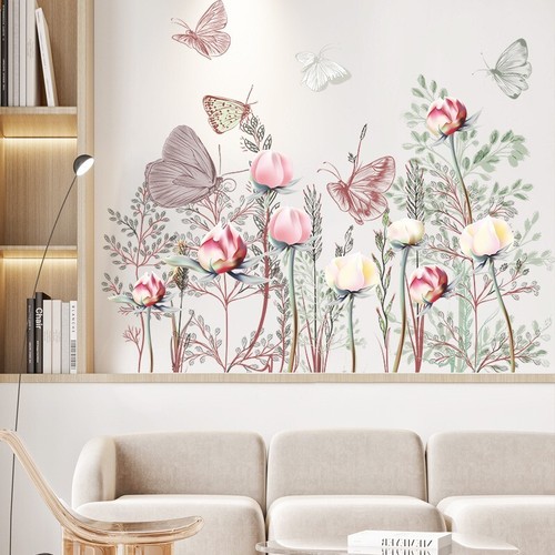 Large flowers wall - large,