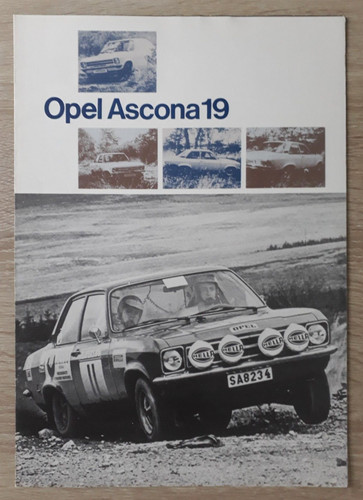 Opel ascona brochure 1973 - ascona, c.1973
