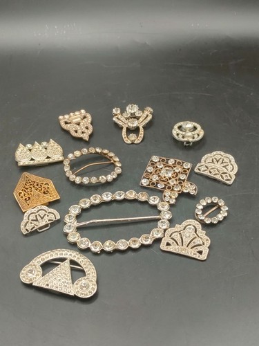13x vintage scarf buckle job - vintage,