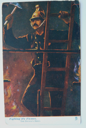 Tuck fighting the flames - tuck,
