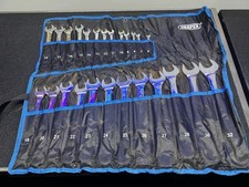 Draper Spanner Set 6-32mm In Pouch. New And Unused But Been Carried In Toolbox