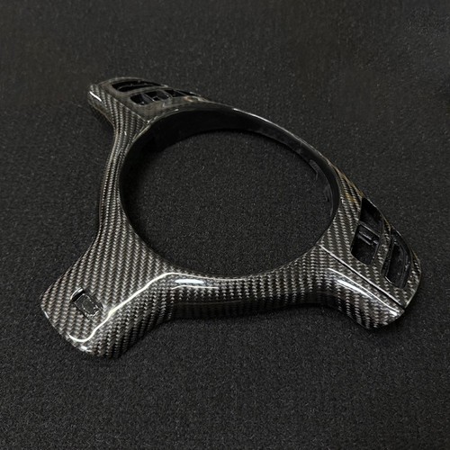 Black carbon fiber steering - carbon,