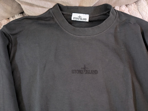 Stone island grey classic - island, xl