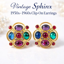 Vintage sphinx clip - vintage,