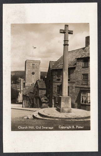 Postcard old swanage dorset - old,