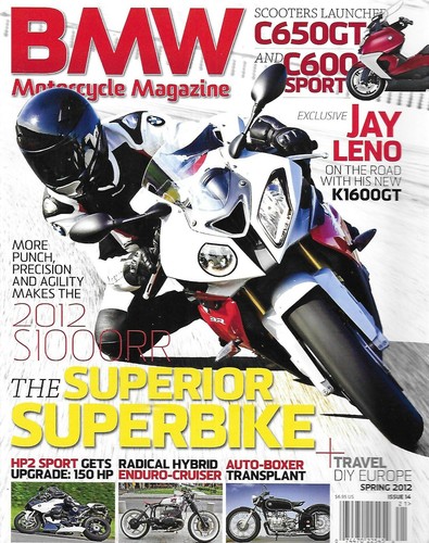 Bmw motorcycle magazine 2012 - motorcycle,
