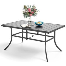 Metal Garden Dining Table