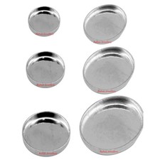 ROUND / OVAL 925 STERLING SILVER PLAIN BEZEL CUP METAL CLAY / CABOCHON SETTING