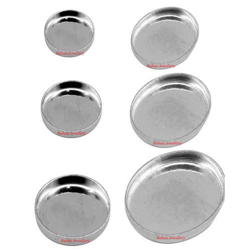 Round oval 925 sterling - /,