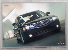 Lincoln LS Brochure 2004 - V6  V8  Luxury  Appearance  Premium  Sport  Ultimate