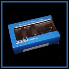 Volex Cooker Control 45A Switch & 13A Socket Neon Black Stainless Steel 13MCFPSS