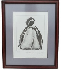 "Jackass Penguins Preening" by Gary Hodges Signed Limited Edition Print 530/850