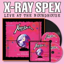 X-Ray Spex : Live at the Roundhouse CD Album with DVD 2 discs (2024) ***NEW***