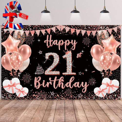 21st birthday decoration - 21st,