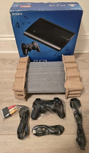 Boxed ps3 super slim 500 - slim, gb