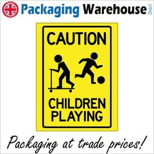 Sign caution children - sign, playing