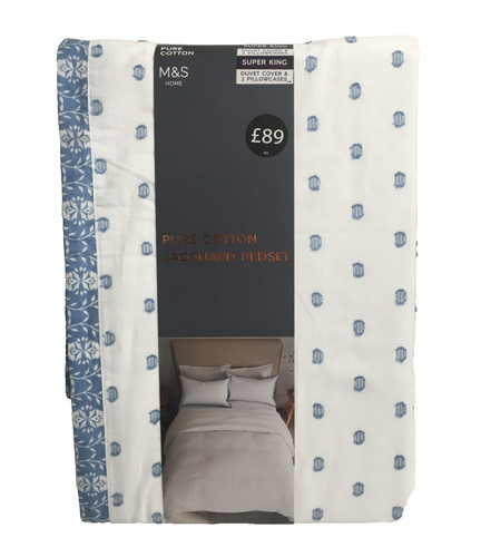 Home pure cotton - pure, jacquard
