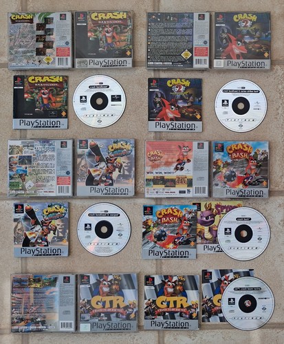 Crash bandicoot ps1 game - ps1,