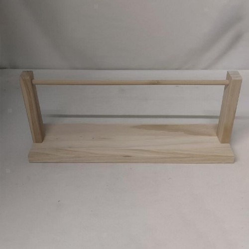 Wooden tape organizer table - wooden,