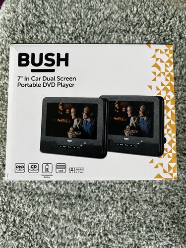 Bush car dual screen - 7”,
