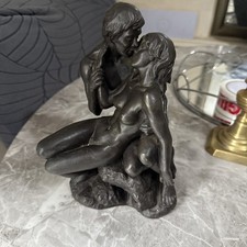 Roland Chadwick 'Heredities' Cold Cast Bronze Sculpture Adam & Eve