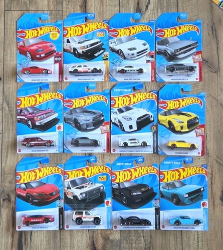 Hot wheels nissan lot 12 - nissan,
