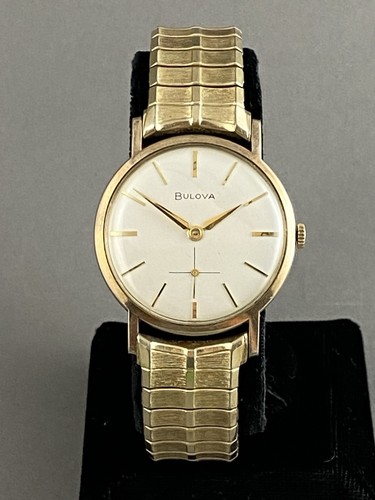 Vintage 1967 bulova - vintage, rolled
