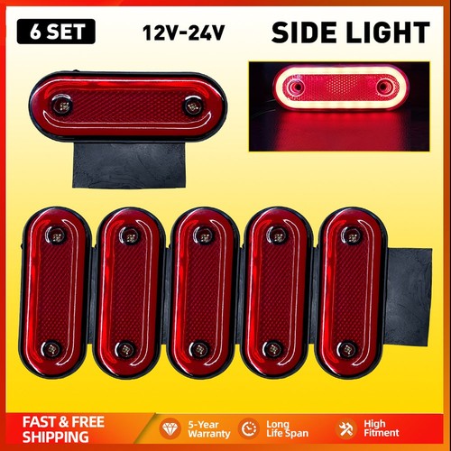 Oval led amber side - oval, 20