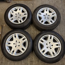 4X MERCEDES E CLASS VITO W639 W447 W211 16” ALLOY WHEELS 8J Et38 TYRES 225/55/16
