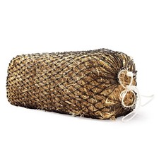 Bloomoak Slow Hay Net Feeder for Horses, Durable Soft Black PE 2/3 String Hay...