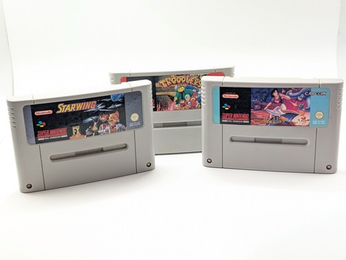 Snes game bundle inc starwing - bundle,