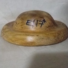 Wooden hat block millinery
