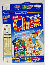 1995 Weetabix Cereal Chex Surfing Stickers Packet