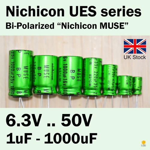 Nichicon ues polar - ues, bi-polar