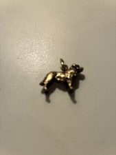 Gold Leonberger Charm
