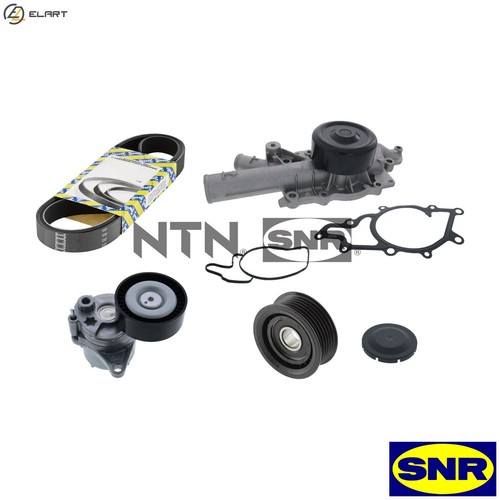 Water pump vribbed - belt, kit